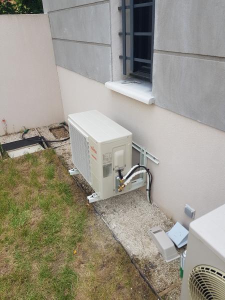 Photo de chantier : Climatisation