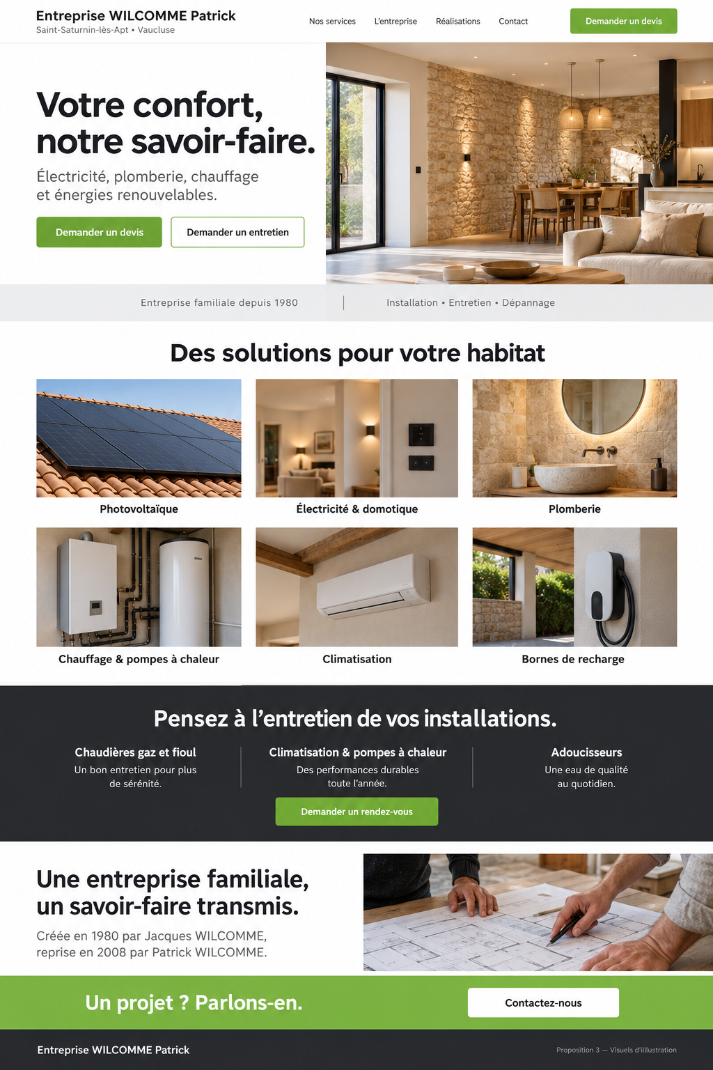 Illustration : habitat et savoir-faire